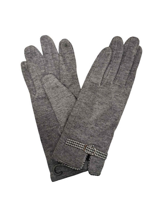 Remix Women's Knitted Gloves Gray