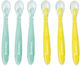 Badabulle Set 6 Flexible Colored Spoons