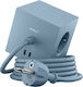 AVOLT Avolt Square Single Socket 3 Positions with Cable 1.8m Blue