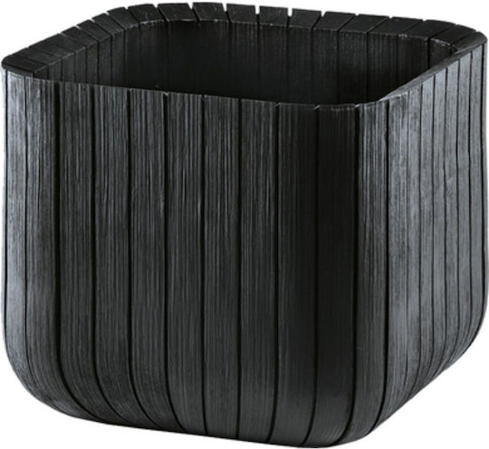 Flower Pot Cube Planter M Gray
