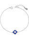 Senza Women's Bracelet with Cross design made of Silver