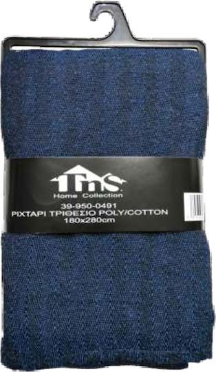 TnS TnS Sofa Throw 2 Seater 180x230cm Blue