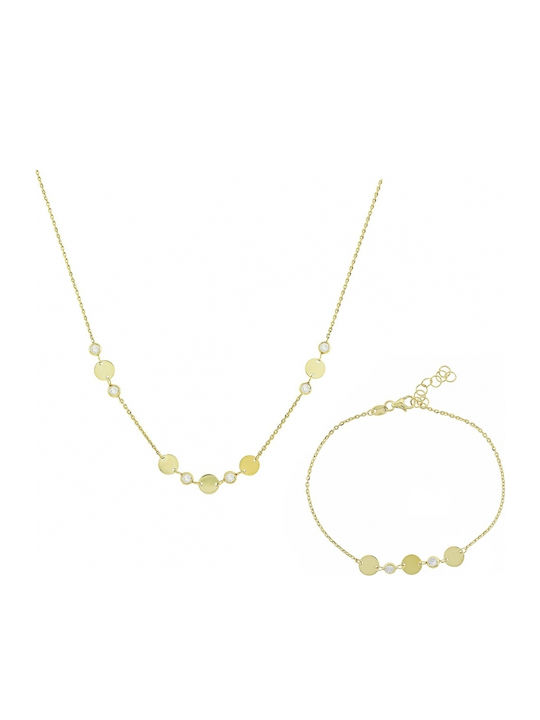 Art d or Σετ Κοσμημάτων από Χρυσό 14K
