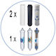 Aqua Pure Water Filter Replacement Reverse Osmosis (RO) / Under Sink made of Activated Carbon 10" 5 μm