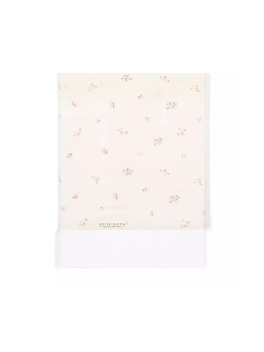 Little Dutch Little Baby Sheet Crib Cotton Beige 110x140cm
