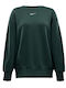 Long Women's Sweatshirt Green