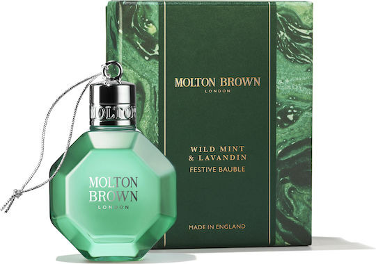 Molton Brown Wild Mint & Lavandin Festive Bauble Αφρόλουτρο σε Gel & Άρωμα Μέντα 75ml