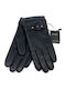 Men's Leather Touch Gloves Black