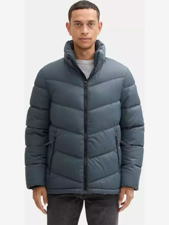 Tom Tailor Geci Puffer Albastru/pețrol