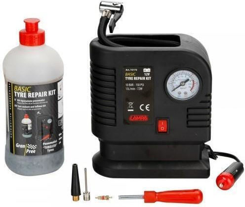 Lampa Κιτ Επισκευής Ελαστικών Με Κομπρεσέρ 500ml 1τμχ