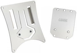 Suport placă de înmatriculare motocicletă din aluminiu, sistem detașabil ușor de îndepărtat, enduro/off-road 170x158mm Lampa 1 bucată L9163.9 Suport placă de înmatriculare motocicletă din aluminiu, sistem detașabil ușor de îndepărtat, enduro/off-road 170x158mm Lampa 1 bucată L9163.9