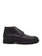 Leder Schwarz Herrenstiefel