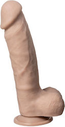 SilexD Ρεαλιστικό Dildo με Όρχεις Flesh 23cm