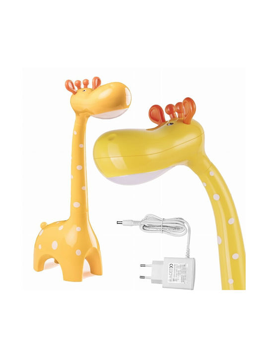 Jumi LED Kinder Schreibtischlampe Berührung Gelb 40x25x10εκ. Jumi LED Kinder Schreibtischlampe Berührung Gelb 40x25x10εκ.