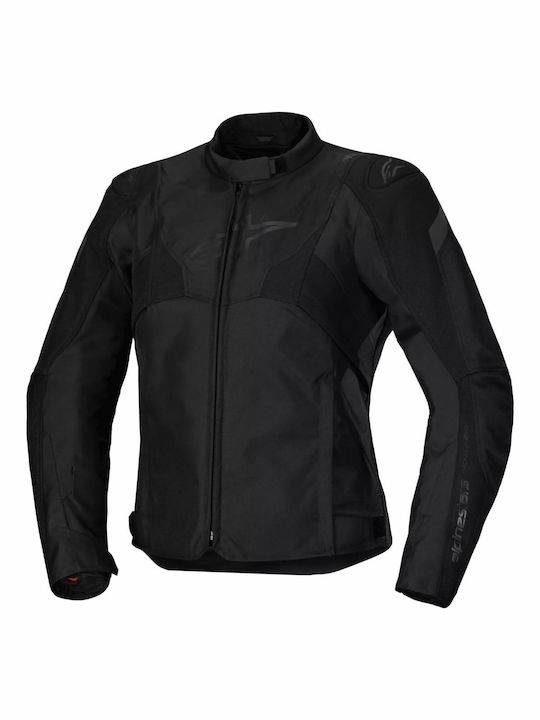 Alpinestars Stella T-jaws Χειμερινό Γυναικείο Μπουφάν Μηχανής Αδιάβροχο Μαύρο