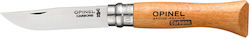 Opinel Nº6 Knife Brown with Blade made of Carbon Steel 7pcs 113060