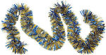 Weihnachtliche Girlande Plastik Blau 200x11cm 1...
