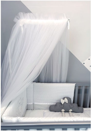 Baby Star Plasă de țânțari Magazin online Elegant Din tul 7213.ΛΕΥ Albă
