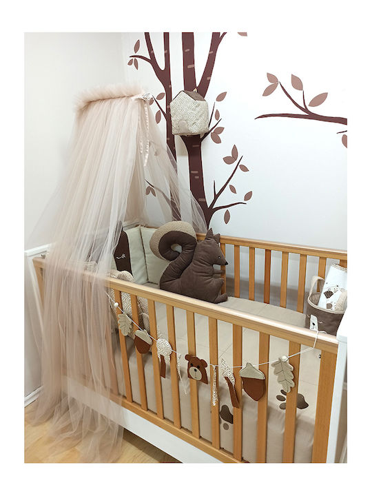 Baby Star Κουνουπιέρα Δωματίου Elegant Καφέ