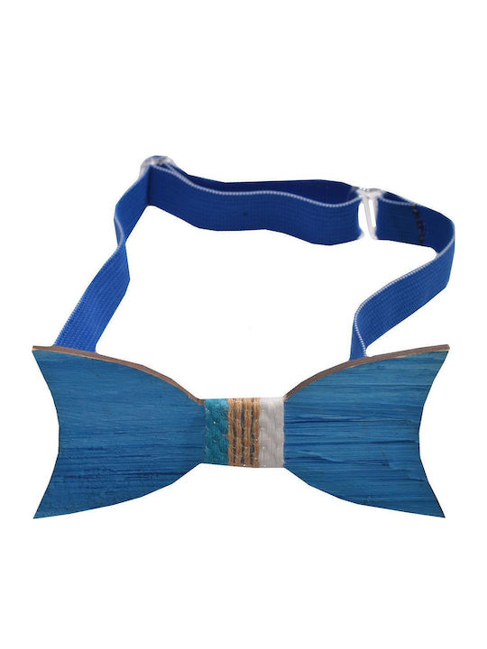 Men's Wooden Bow Tie Royal Blue Jenny 10-10-99-57