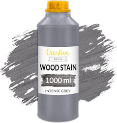 Creative Deco Water-based Varnish Stain Intense Gray Color 1l Quick-drying Varnish No Creative Deco Water-based Varnish Stain Intense Gray Color 1l Quick-drying Varnish No