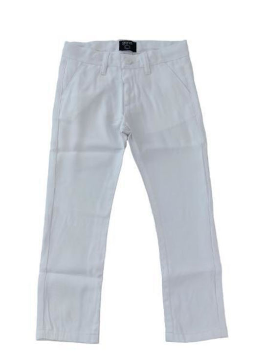 Gang Kids' Fabric Pants white