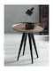 Round Side Table Outline Aluminum Aluminum M45xW45xH50cm