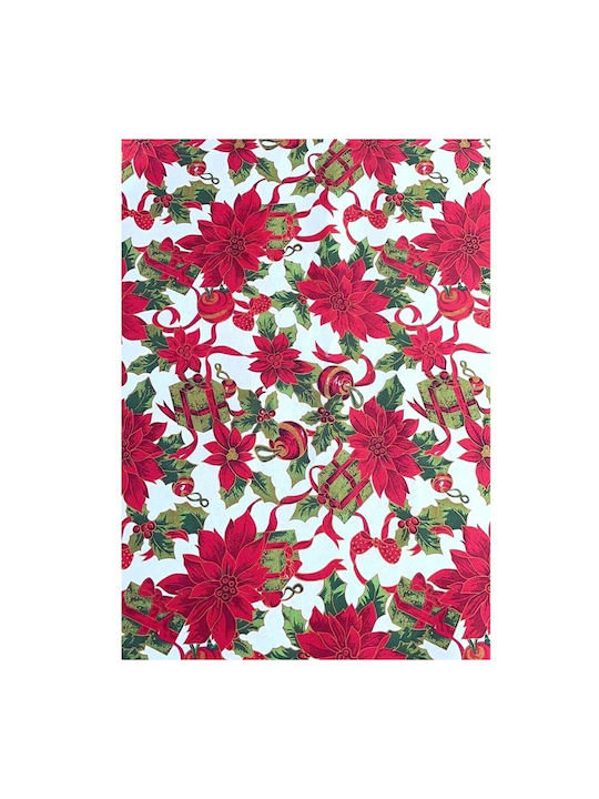 BigBuy Christmas Tablecloth Multicolour L150xW180cm.