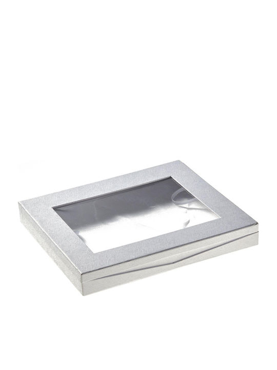 Palma Emporio Tabletop Rectangle Wedding Crown Case White 25x30cm