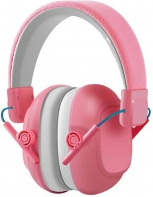 Folding Noise-canceling Headphones Children Olyga Ef8g21 Age 3-12 Years Auditory Protection Pink