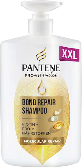 Pantene Pro-v Miracles Molecular Bond Repair Σαμπουάν Αναδόμησης/Θρέψης για Ταλαιπωρημένα Μαλλιά 1000ml