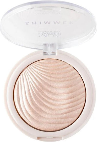 MUA Shimmer Пресирана пудра Хайлайтер Oyster Silk 8gr