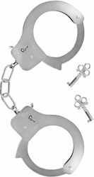 Fetish Tentation Handcuffs in Silver Color