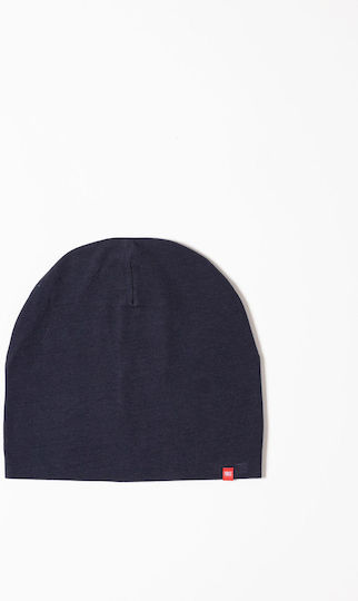 Beanie Unisex Beanie Gestrickt in Marineblau Farbe