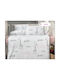 Beauty Home Baby Sheets Set Crib Cotton Rotten Apple Multicolored 100x150cm 4pcs