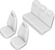 Umbrella Set Huse Auto 11buc Ford Focus II Hatchback 2005-2011 Alb