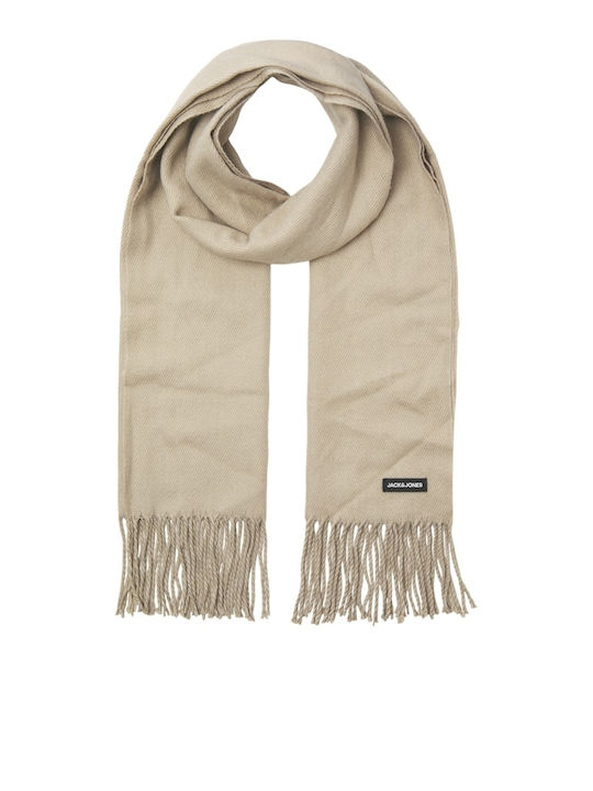 Jack & Jones Ανδρικό Κασκόλ Beige