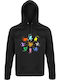Eevee Evolution Pokemon Kapuzenpulli Pokemon Schwarz