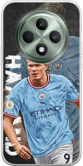Football Stars Erling Haaland Oppo Reno 12 F 5g Flexible TPU Transparent Silicone