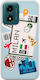 Ticket To Milan Motorola Moto G04s Flexible Tpu Διάφανη Σιλικόνη