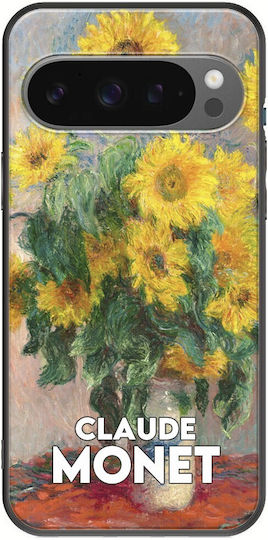 Claude Monet Google Pixel 9 Pro XL 5G TPU Negru Silicon Negru
