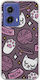 Cat Lover Motorola Moto G85 5G Flexible TPU Transparent Silicone
