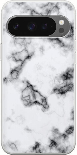 Agate Stone White Google Pixel 9 5g Flexible Tpu Διάφανη Σιλικόνη