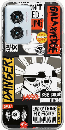 Star Wars Stormtrooper Motorola Edge 50 Fusion 5g Гъвкав TPU Прозрачен Силикон