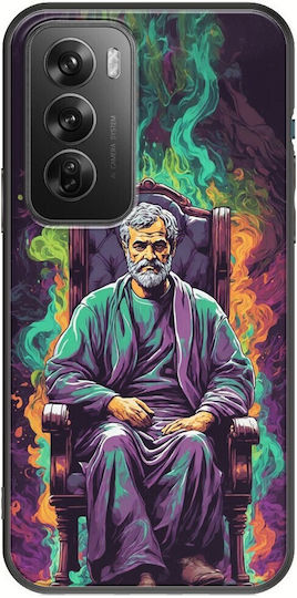 Philosophers Aristotle Oppo Reno 12 Pro 5g Black TPU Black Silicone
