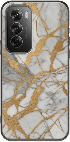 Колекция Marble Elegance Oppo Reno 12 Pro 5g Черен TPU Черен Силикон