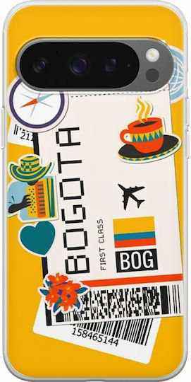 Ticket To Bogota Google Pixel 9 5G Flexibles TPU Transparentes Silikon