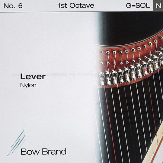 Bow Brand Μονή Χορδή Nylon Άρπας Lever 1ης Οκτάβας