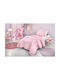 Guy Laroche Σετ Σεντόνια Μονά Βαμβακερά Two 2 Twenty Fuchsia 165x250cm 3τμχ