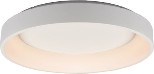 Aca Apollo Deckenleuchte 78cm Weiß mit Integrierter LED